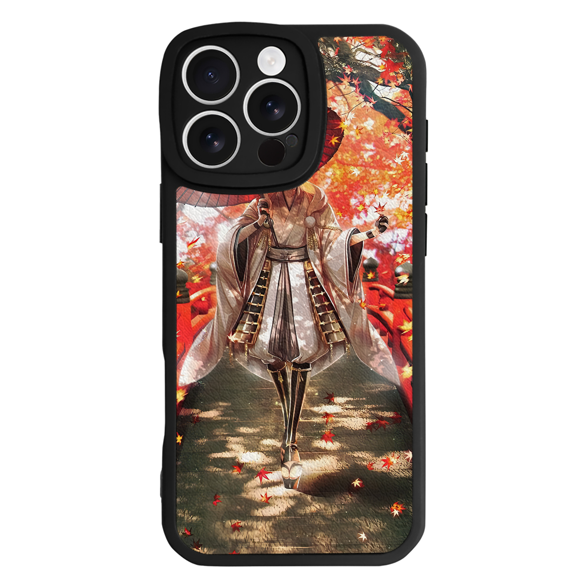 （画像用） 刀剣乱舞 Touken Ranbu 【iPhone 16シリーズ対応】シリコンスマホケース（レザー調） 材質：シリコン